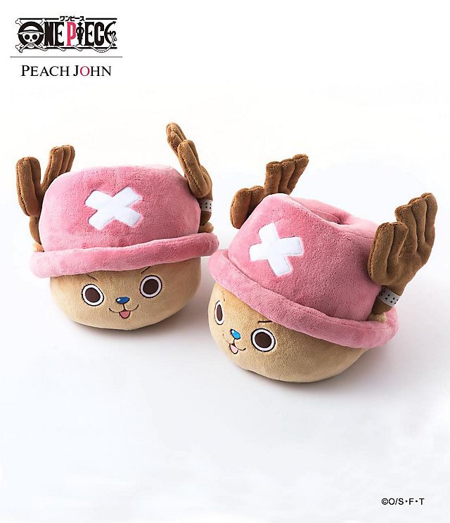 ＯＮＥ　ＰＩＥＣＥ×ＰＪ チョッパーのルームシューズ
