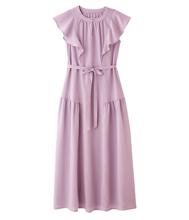 脚長見えサイドギャザーワンピ 公式 下着通販 Peach John ピーチ ジョン Webストア